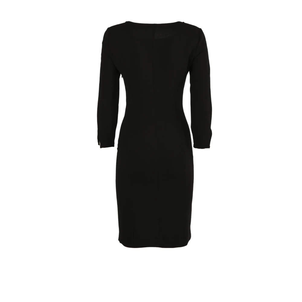 Pennyblack Korte Polyester Jurk met Split Black Dames