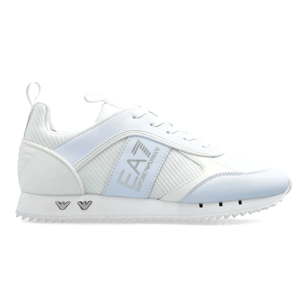 Emporio Armani Men's White Sneaker - Sneakers - 6 Uk - Shoes