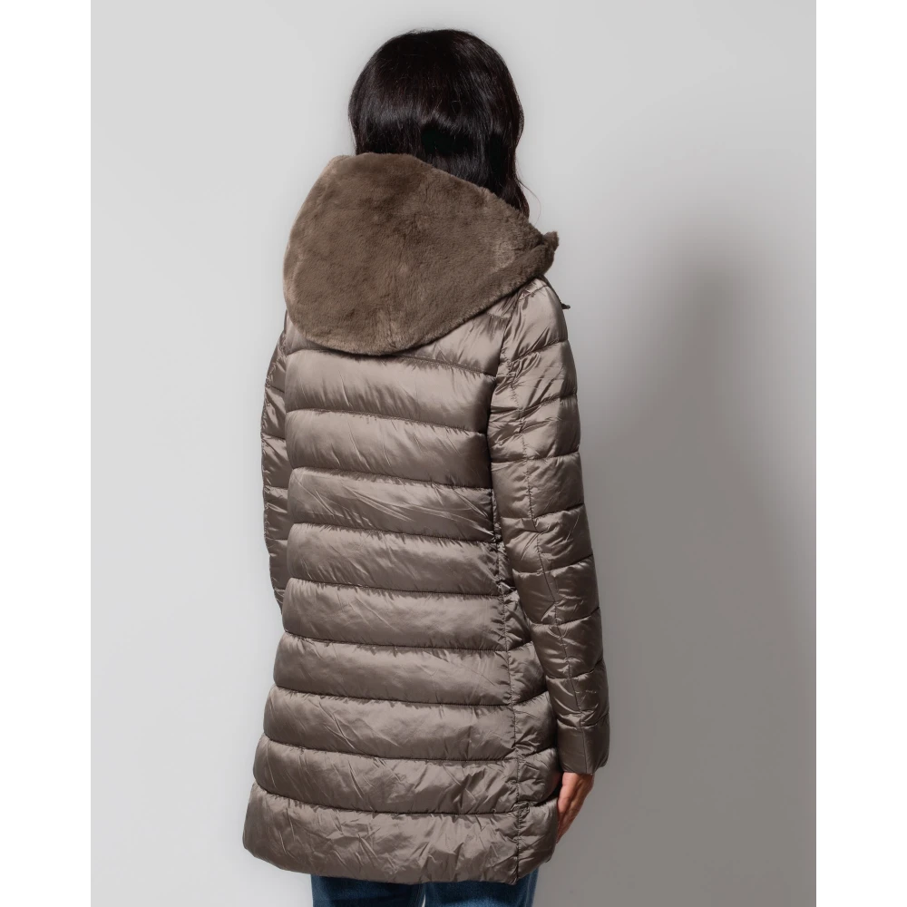 Save The Duck Matilda Gewatteerde Jas met Capuchon Gray Dames