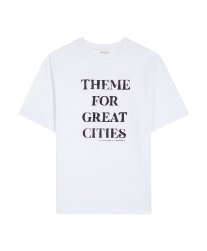 slogan-print-crew-neck-t-shirt