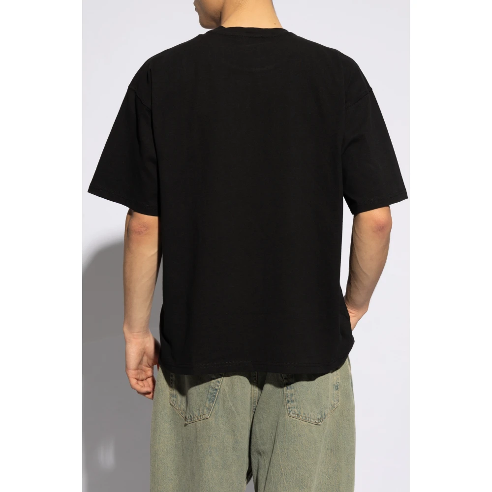 Diesel T-Boxt-D T-shirt met logo Black Heren