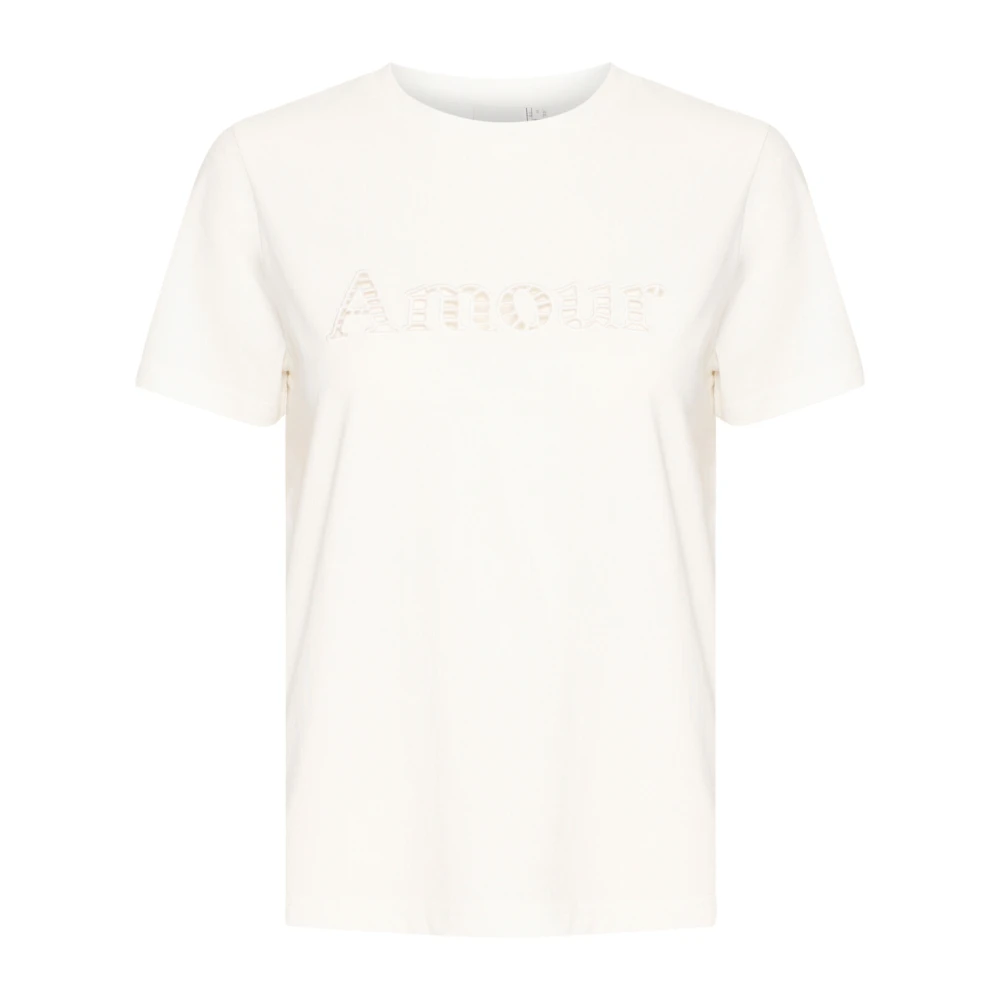 Ichi - Tops > T-Shirts - White - Ichi - Modalova