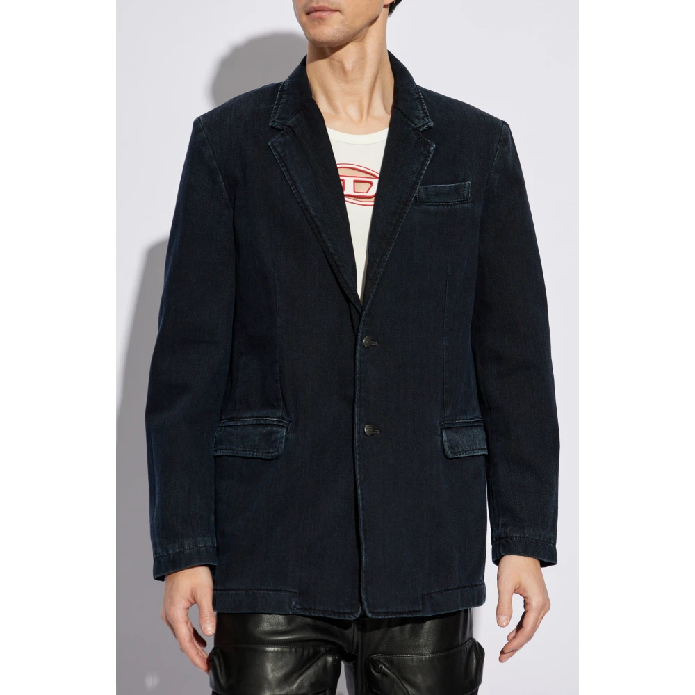 Diesel Denim jas D-Reger-D Blue Unisex