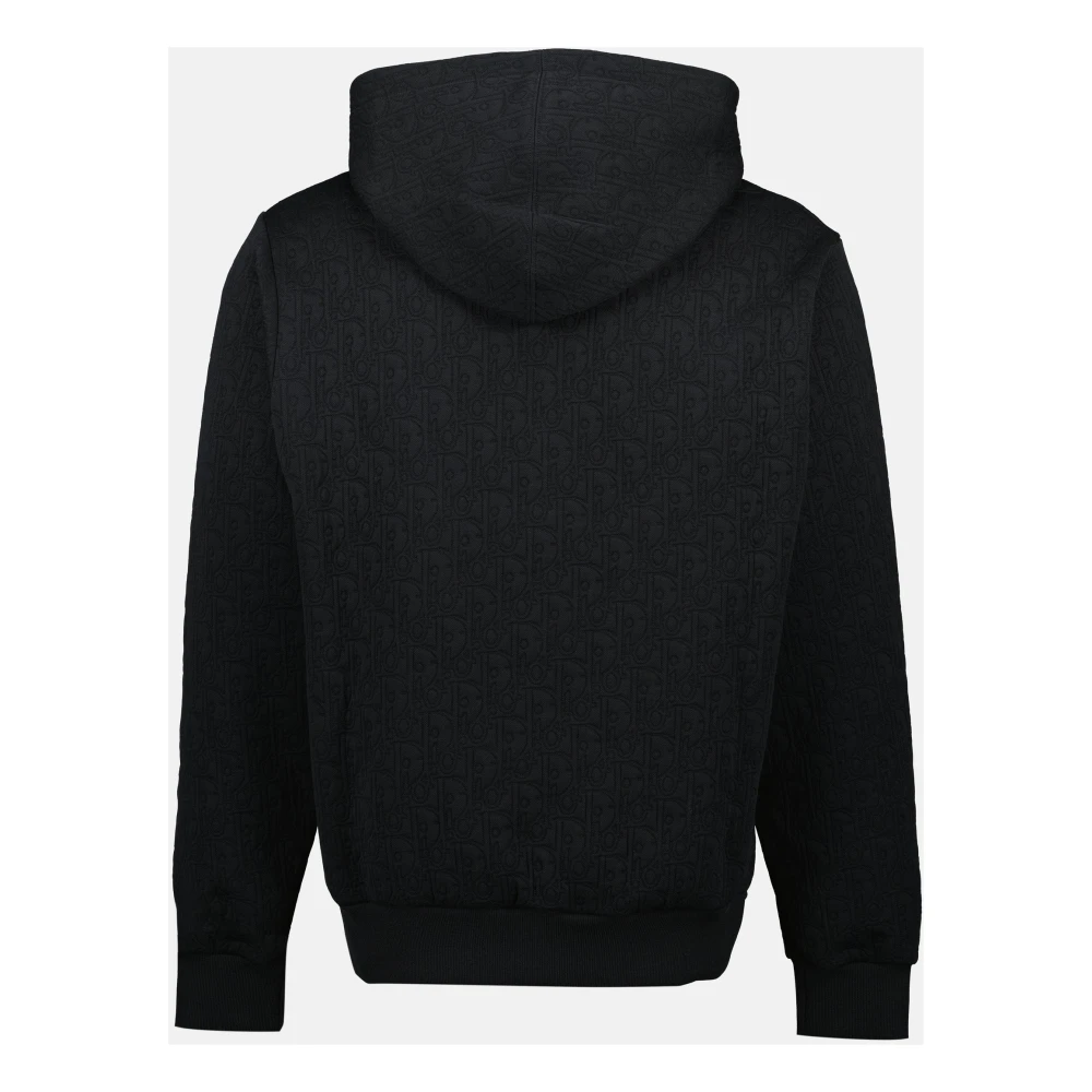 Dior Gewatteerde hoodie Oblique Print Black Heren