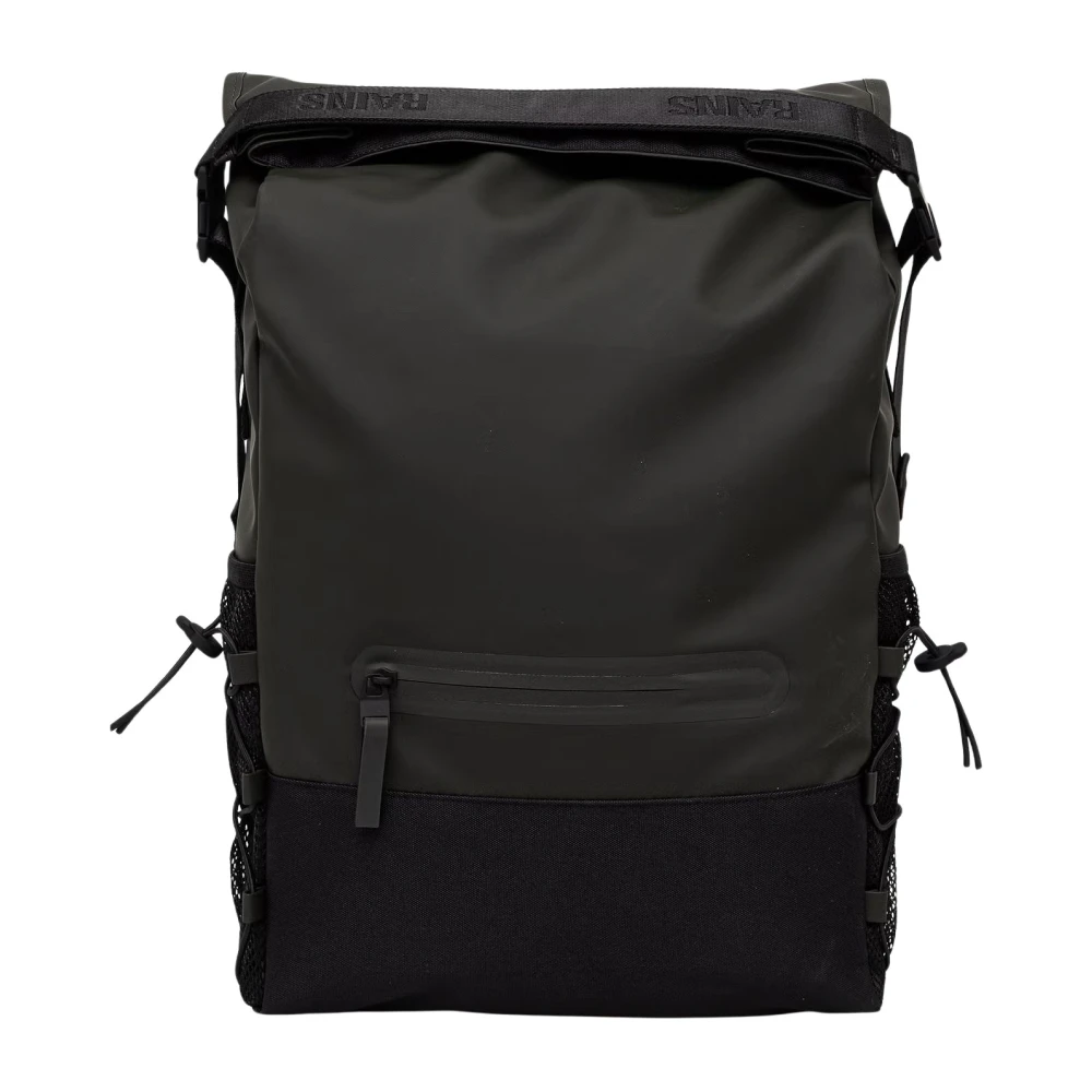 Rains Unisex Nero - Trail Mountaineer Rolltop W3 - Bags - One Size