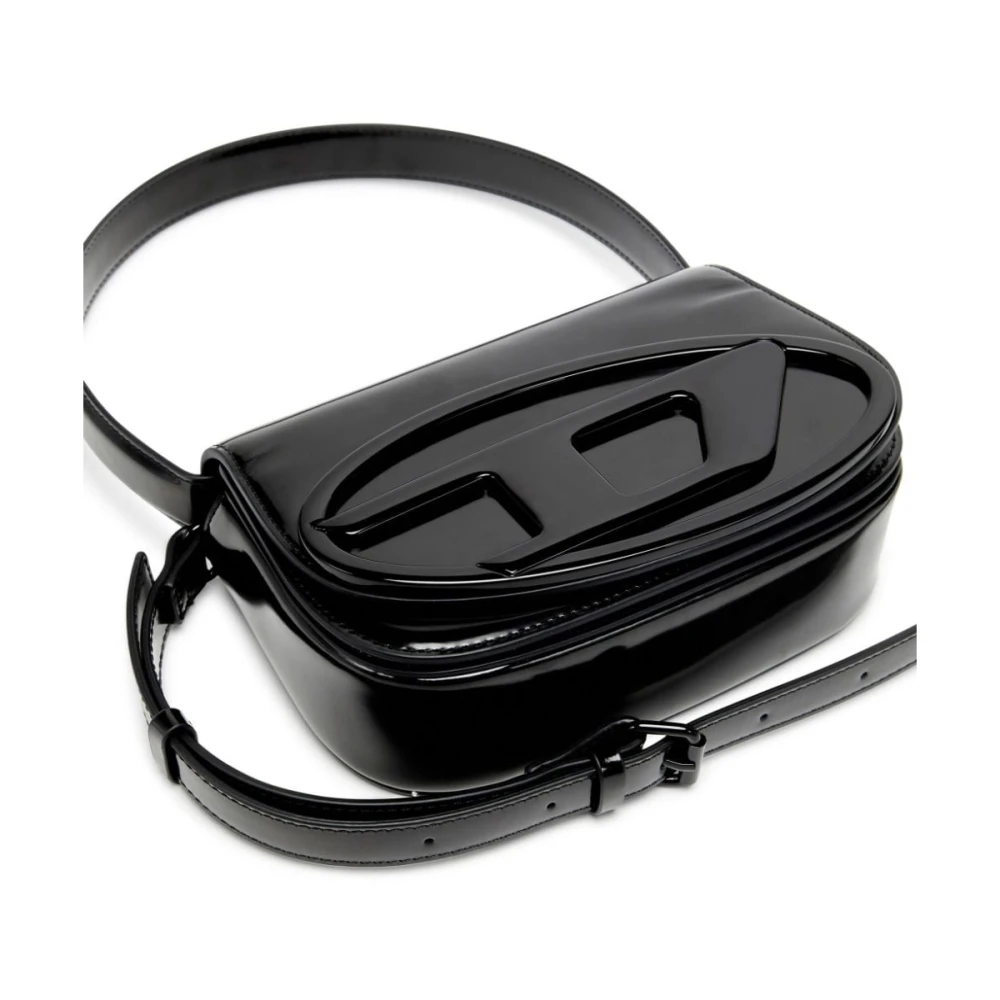 Diesel Stijlvolle Schoudertas Collectie Black Dames