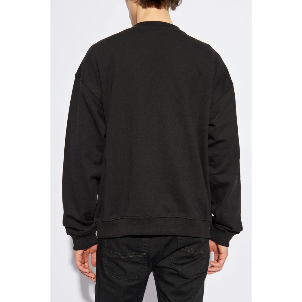 Diesel Sweatshirt S-Boxt-Od Black Heren