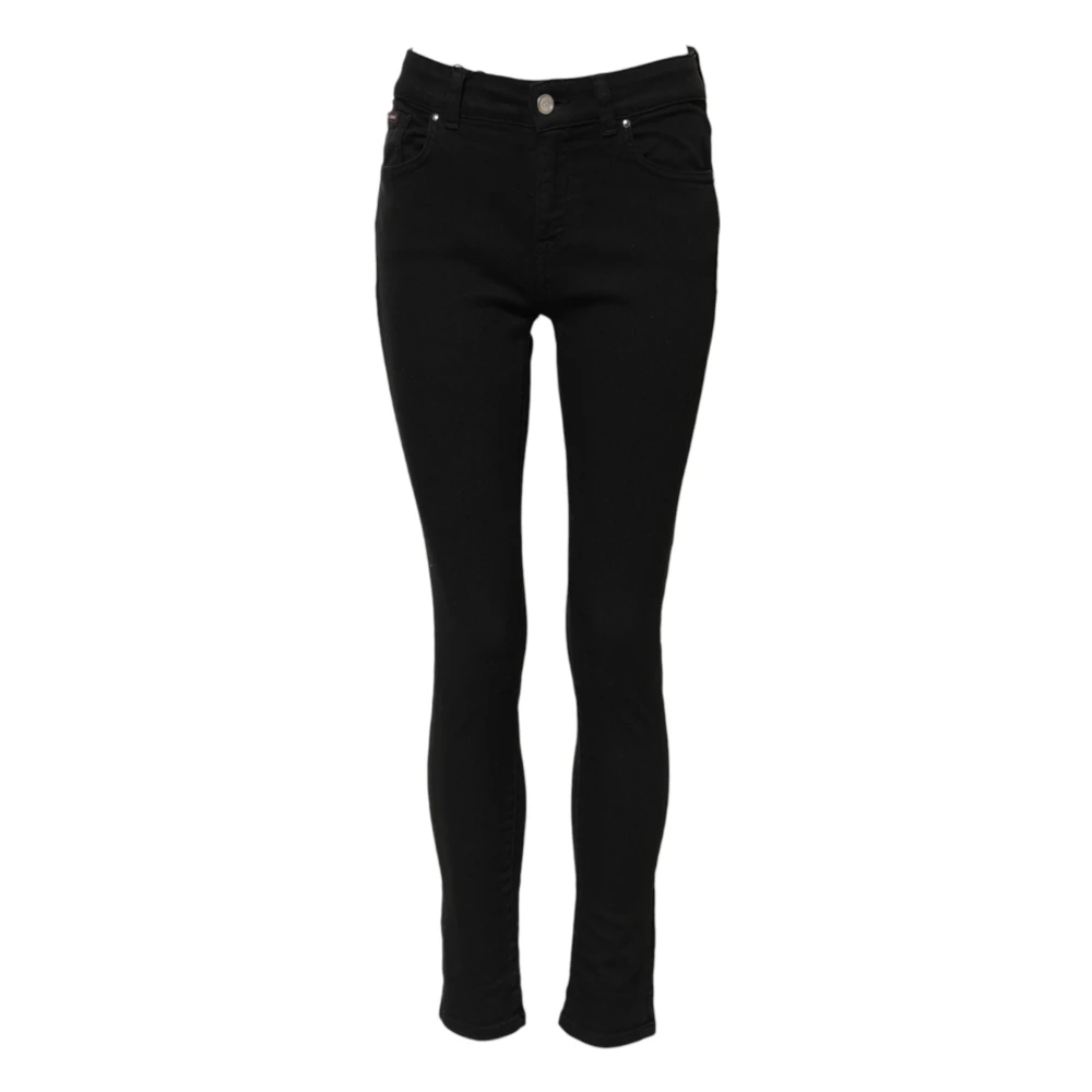 Dolce & Gabbana Women's Black Skinny Denim Jeans - Skinny Fit Jeans - Xs - Jeans