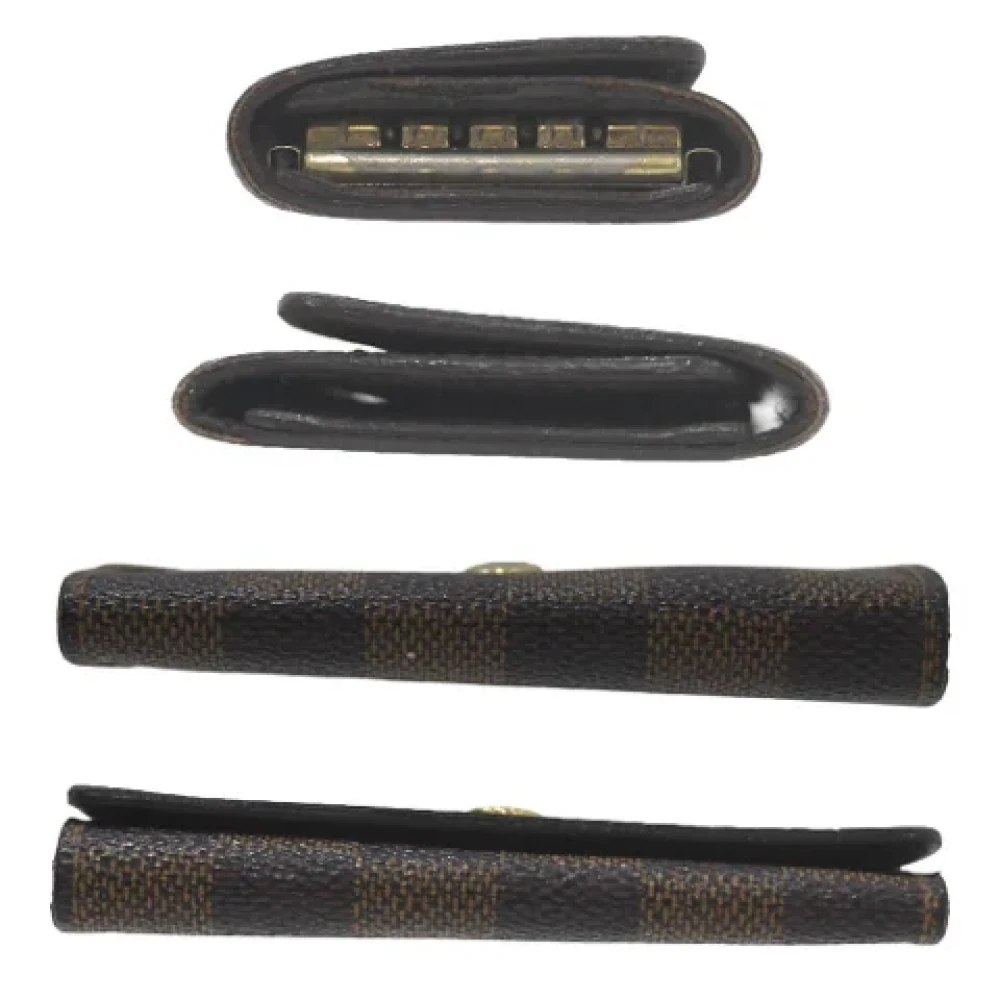 Louis Vuitton Vintage Pre-owned Canvas key-holders Brown Dames