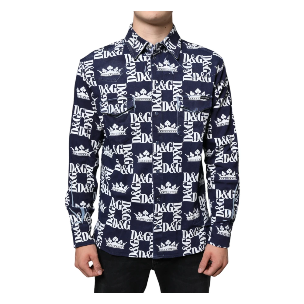 Dolce & Gabbana Homme Multicolor - Casual Chemises - Chemises - E - Taille: S