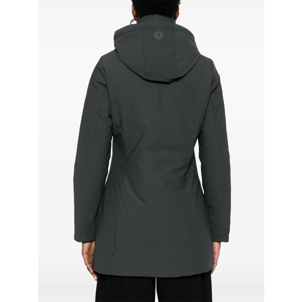Save The Duck Lila Hooded Jas Gray Dames