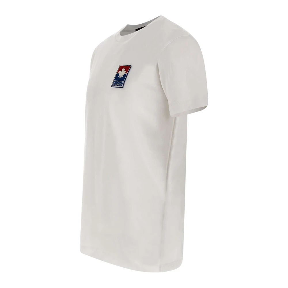 Dsquared2 Witte T-shirts en Polos White Heren