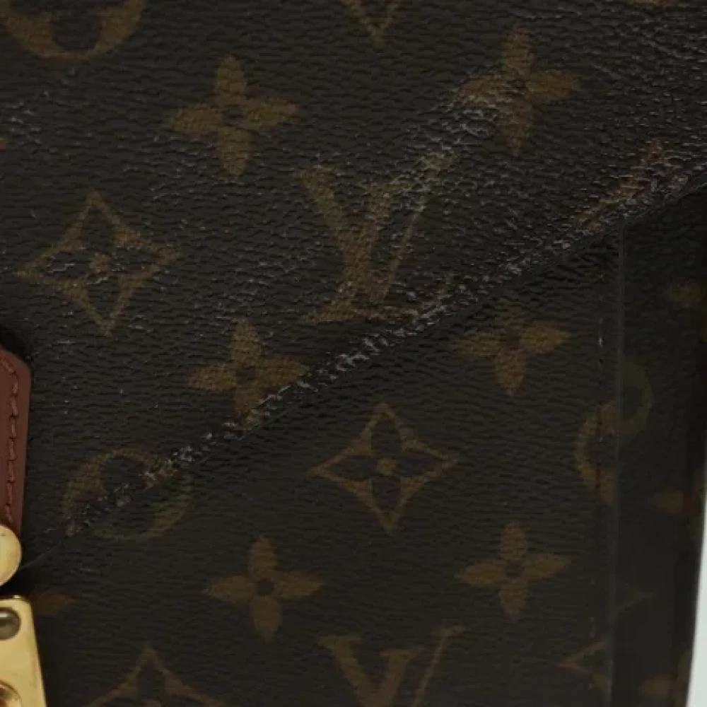 Louis Vuitton Vintage Pre-owned Canvas handbags Brown Dames