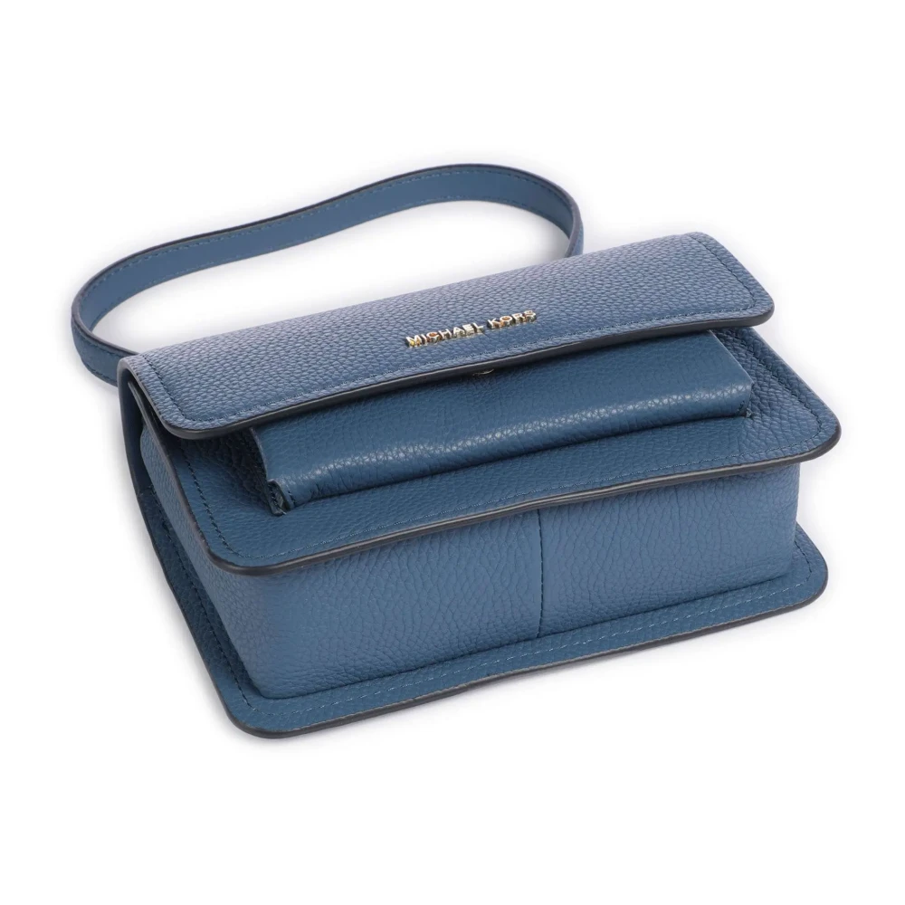 Michael Kors Claire Blauwe Handtas Blue Dames