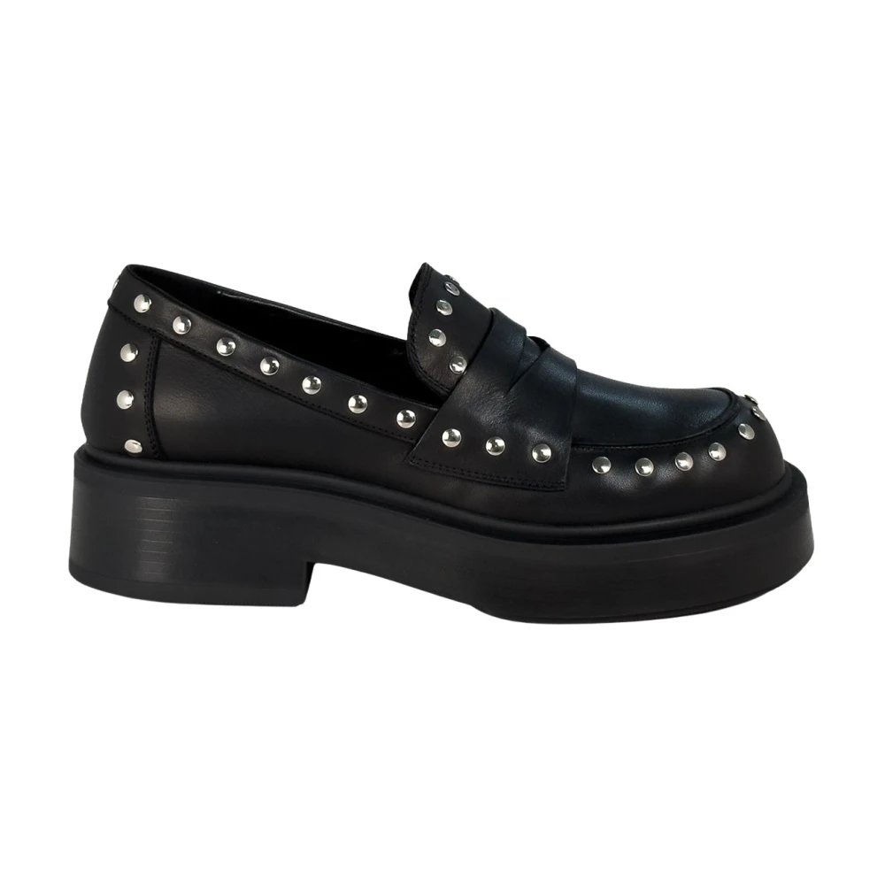 Vic Matié Donna Nero - L08 London Loafer - Shoes - 37 Eu