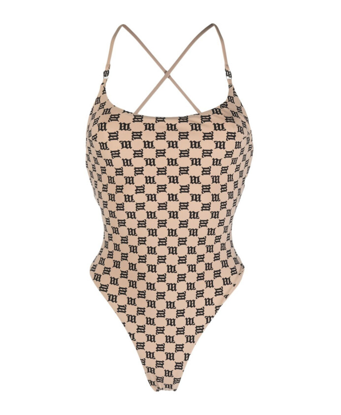 maillot-beige-monogram-signature-une-piece