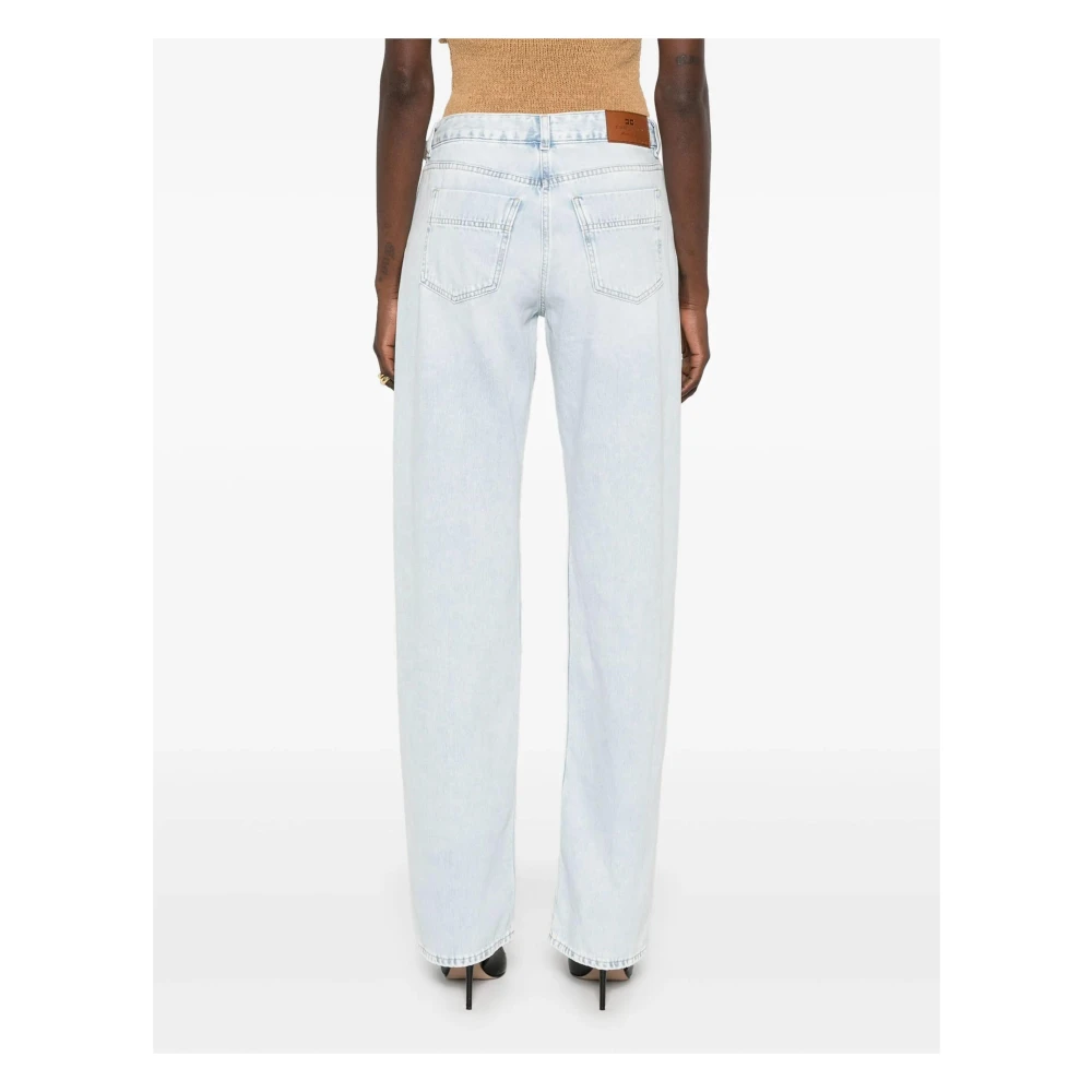 Elisabetta Franchi Lichtblauwe Jeans voor Vrouwen Blue Dames