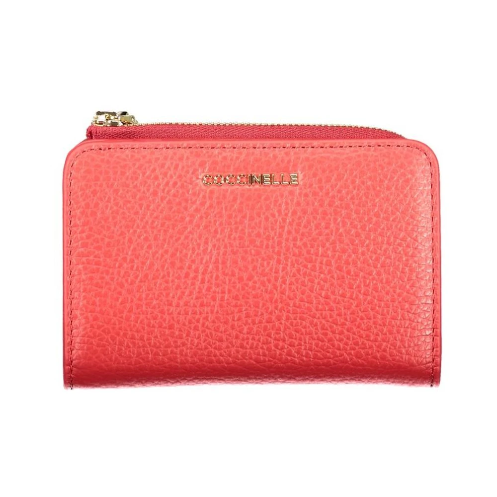 Coccinelle Rosso Leather Women Wallet - Image 4
