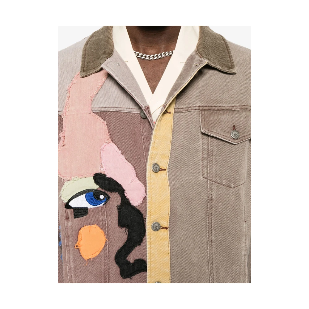 KidSuper Studios Auburn Brown Kinderen Jas Brown Heren