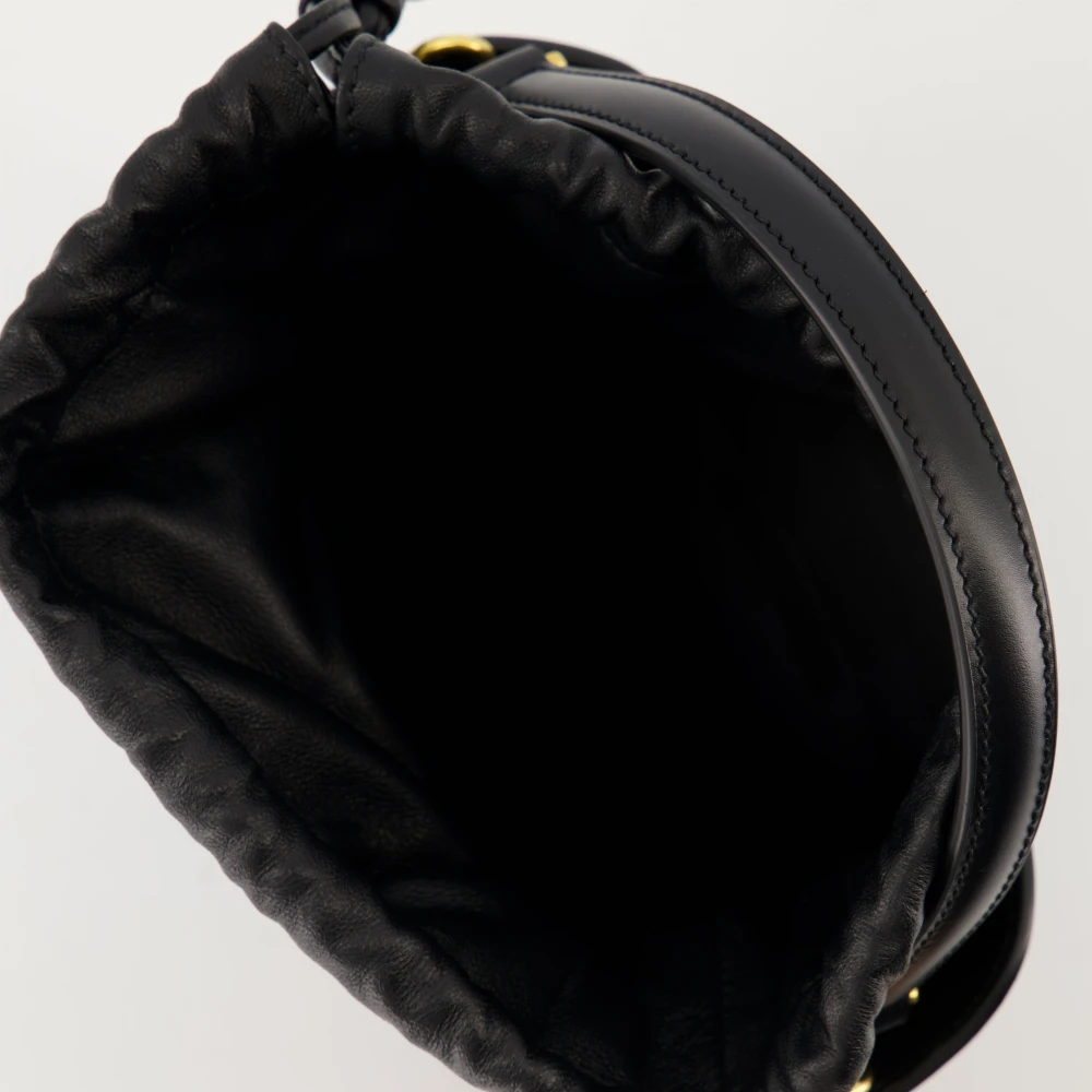 Ami Paris Bucket Bag Lente-Zomer 2025 Black Dames