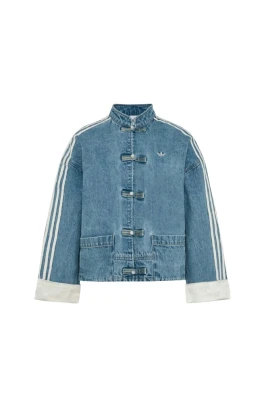 Ny Jeansjacka i Kinesisk Stil