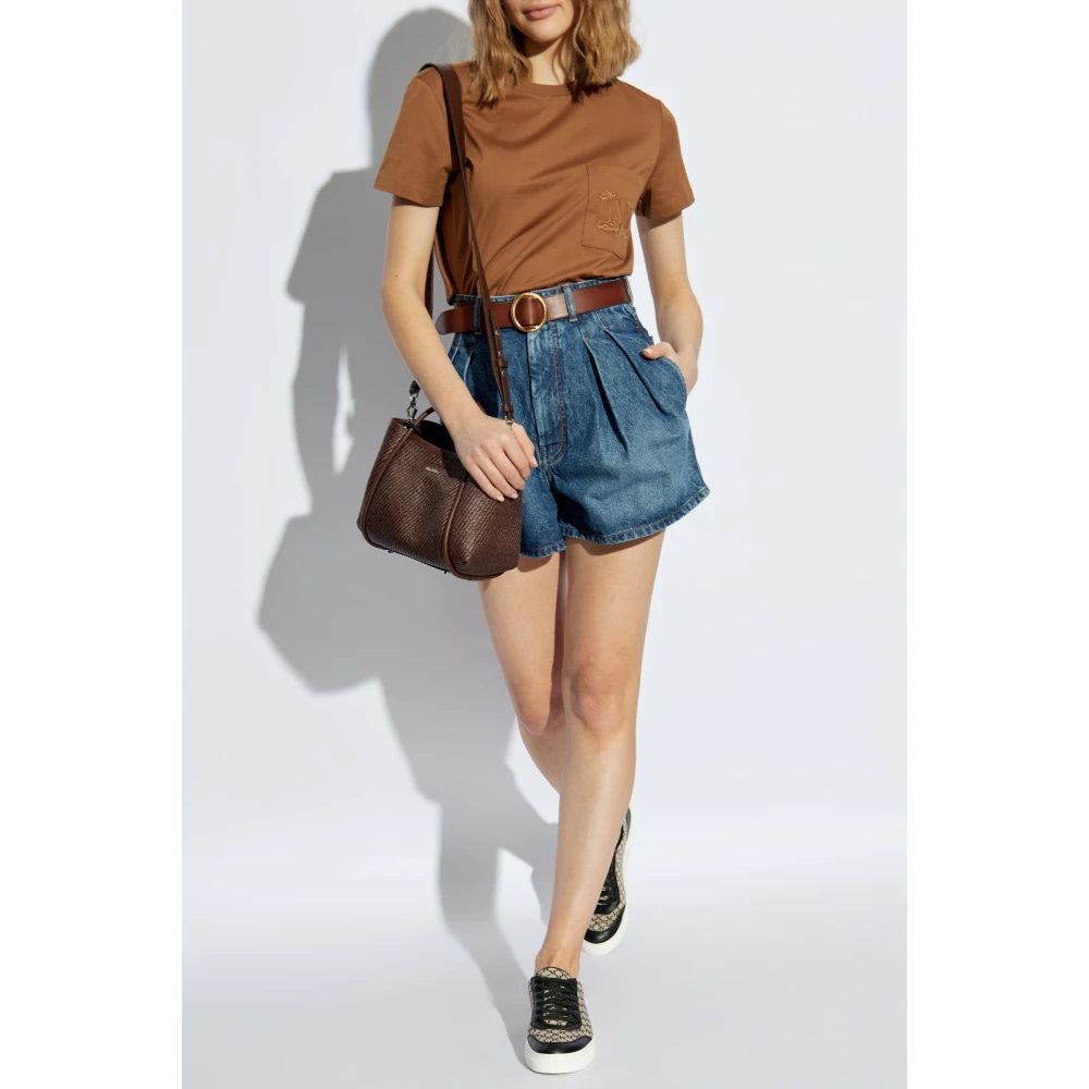 SPORTMAX Shorts Ghirba Blue Dames