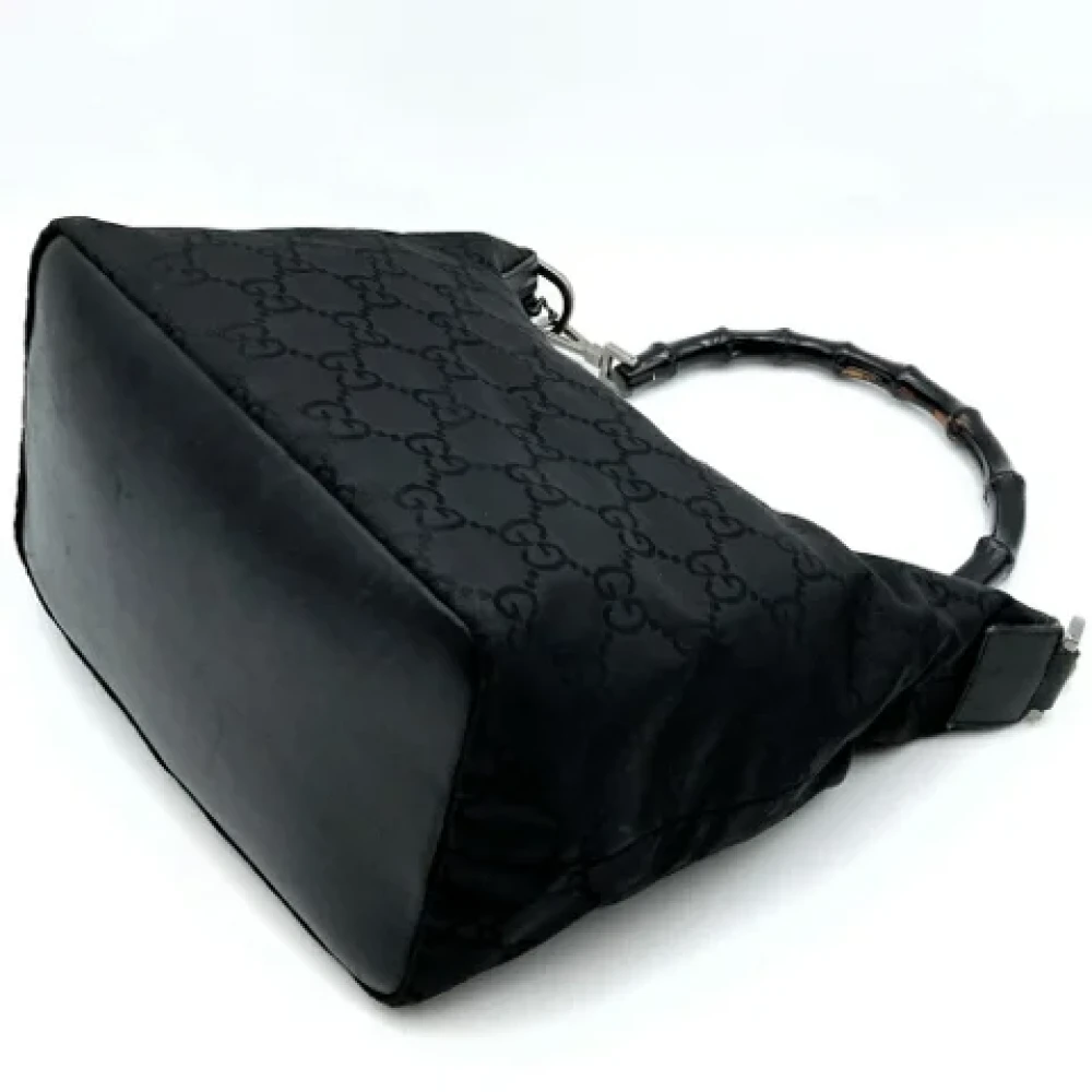 Gucci Vintage Pre-owned Nylon gucci-bags Black Dames