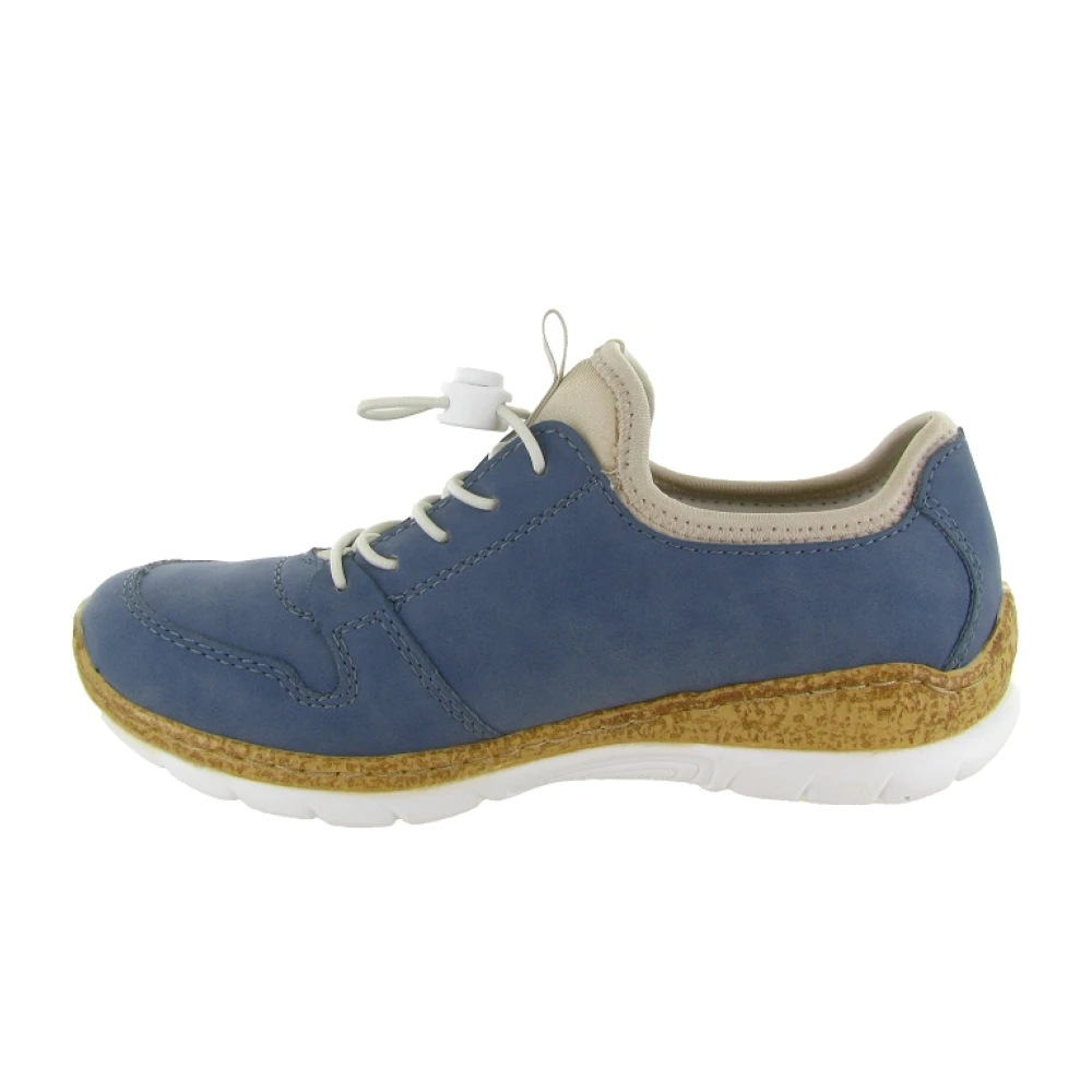 Rieker Nikita Basket Heren Schoenen Blauw