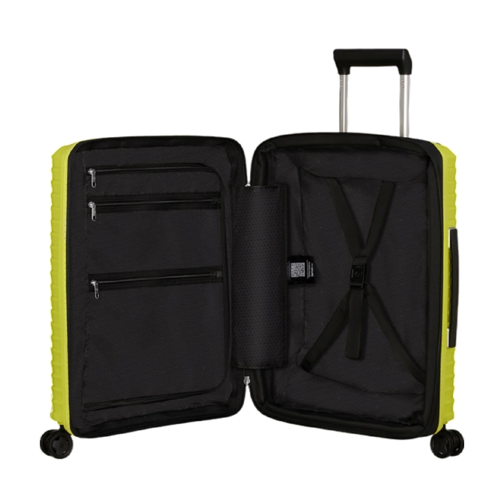 Samsonite Slimme USB Trolley Lime Bagage Yellow Heren