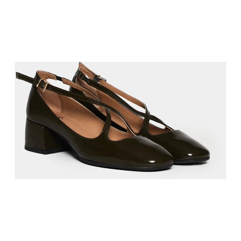 Roberto Festa Verde Kruisband Ballerina`s Black Dames