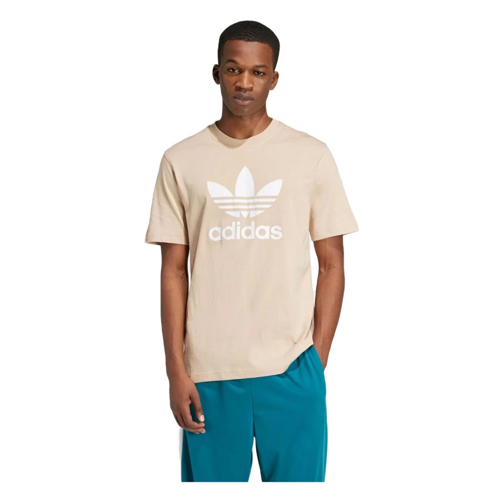 Adidas T-shirt Beige Heren