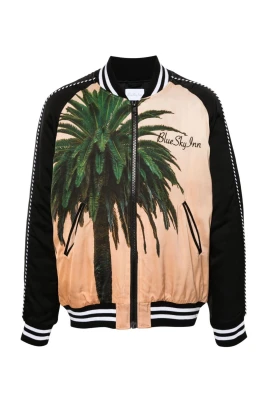 Palm Tree Bomber Jacket