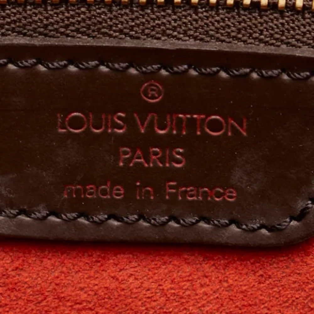 Louis Vuitton Vintage Pre-owned Plastic louis-vuitton-bags Brown Dames