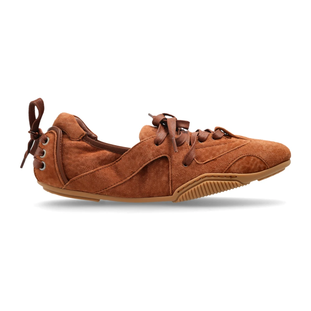 Acne Studios Women's Brown Lace-Up Shoes - Sneakers - 5 Uk - Shoes