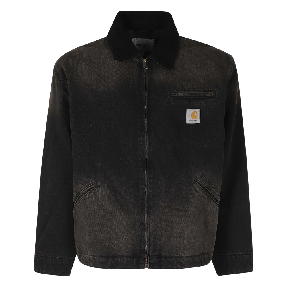 Carhartt Wip Uomo Nero Carhartt Wip_og Detroit Jacket Lavato_nero_xl_uomo - Immagine 6
