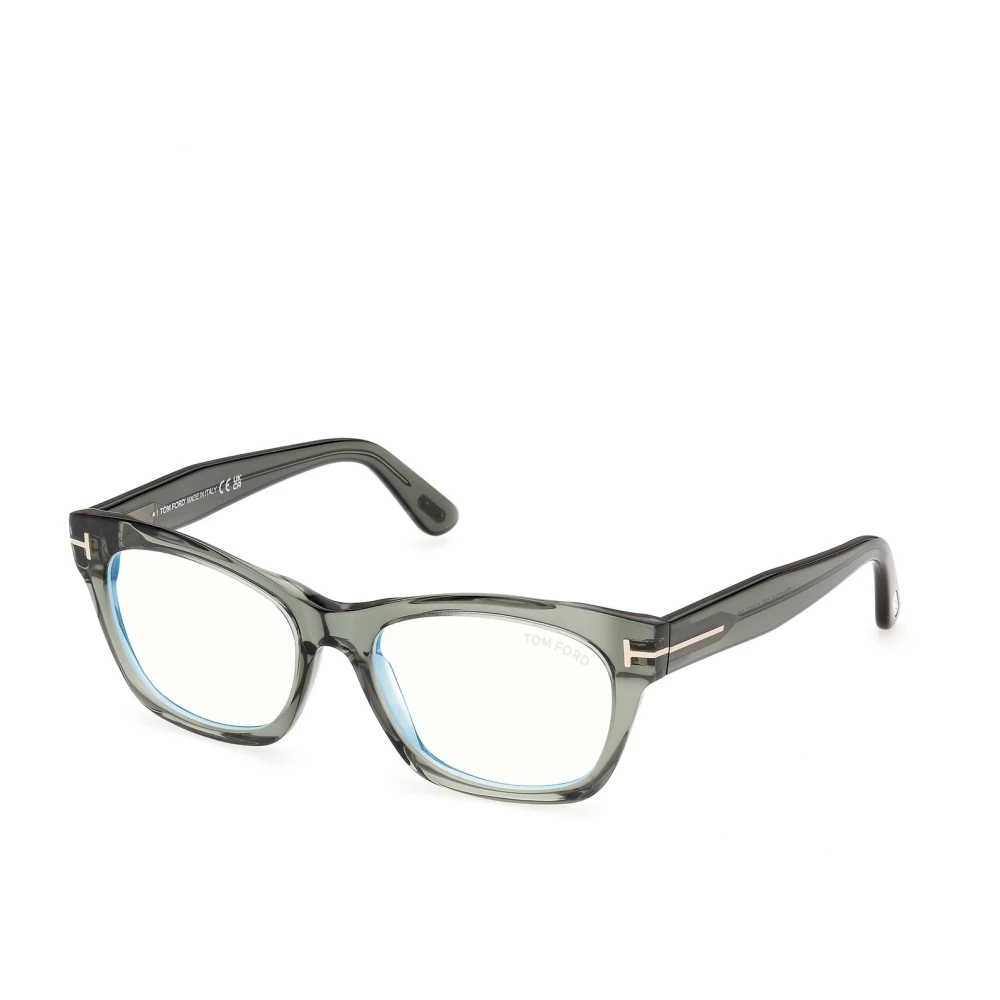 Tom Ford Women's Green Glasses, 53 Mm, Eyeglasses