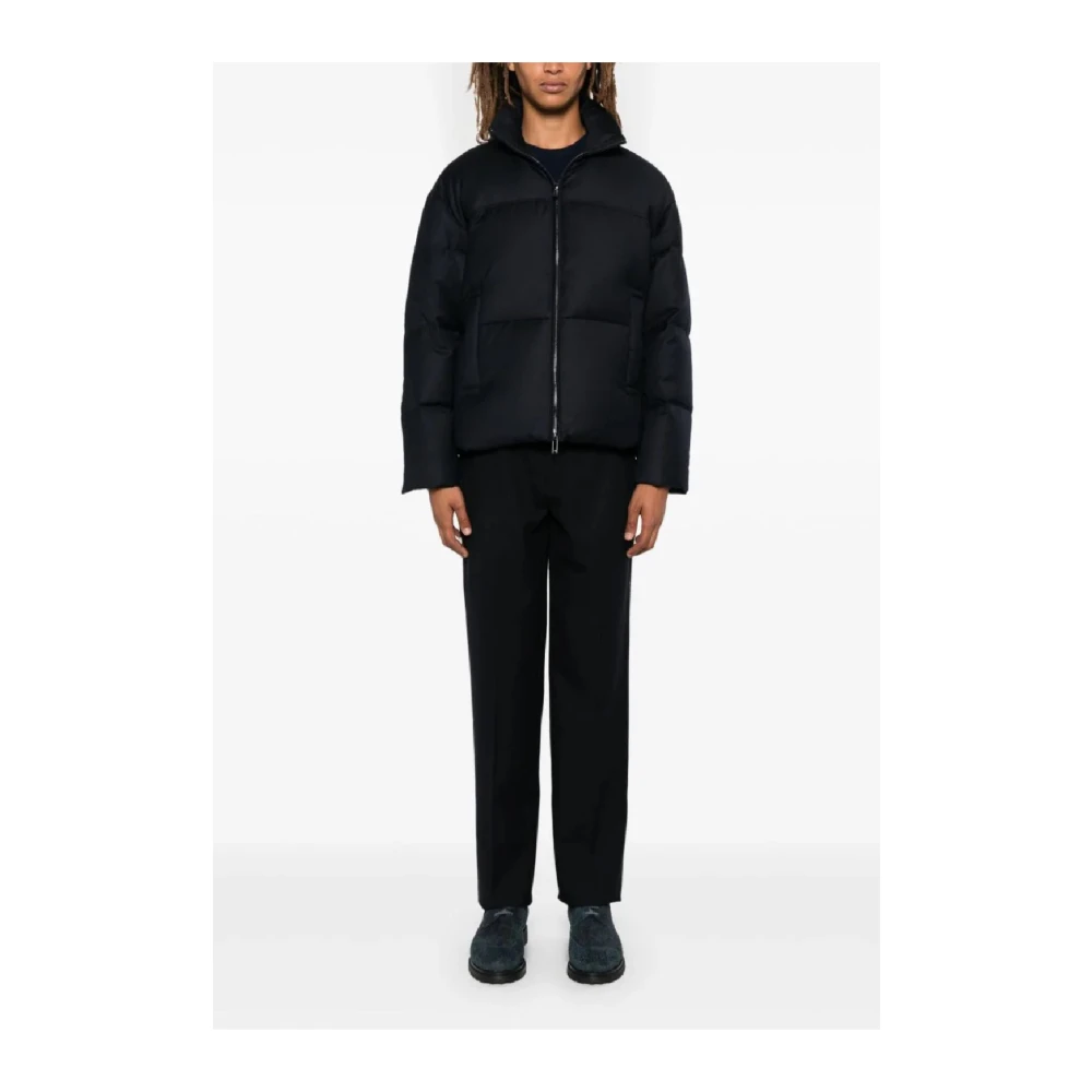 Emporio Armani Stijlvolle Herenjas voor Alle Seizoenen Black Heren