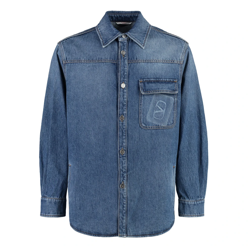 Shirts > Denim Shirts - - Valentino Garavani - Modalova