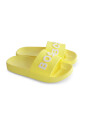 mules-en-caoutchouc-jaune-avec-logo-blanc
