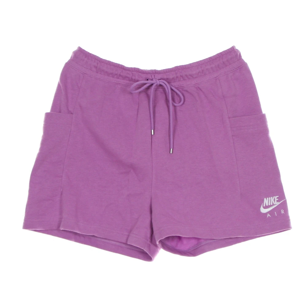 Nike Korte Fleece Trainingsbroek Pink Dames
