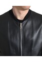 elegant-black-leather-bomber-jacket