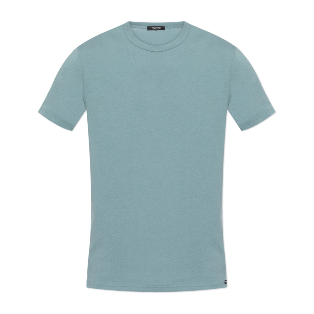 Tom Ford - Tops > T-Shirts - Blue - Tom Ford - Modalova