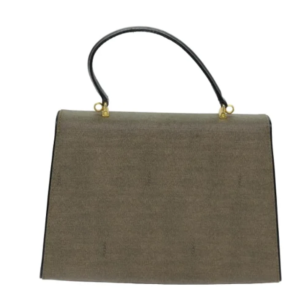 Fendi Vintage Pre-owned Leather fendi-bags Brown Dames