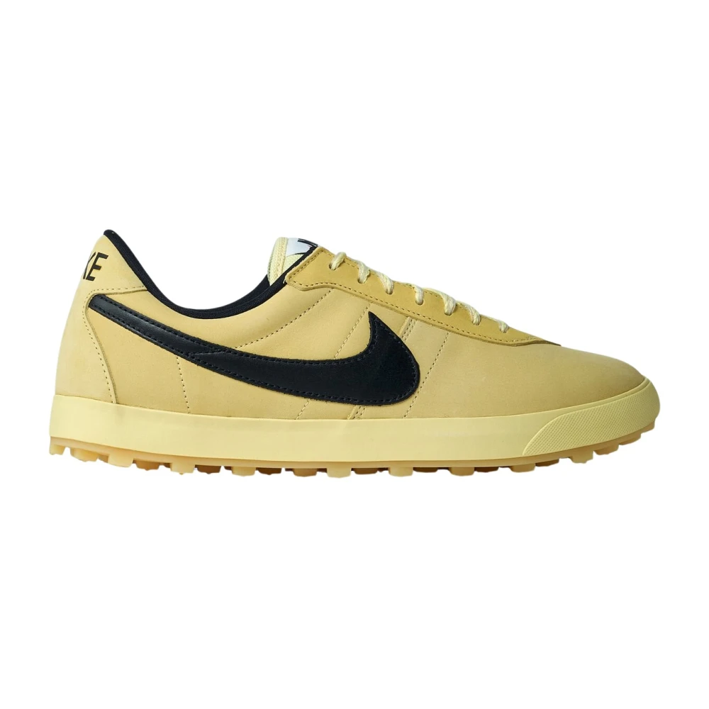 Nike Men's Yellow Trainers, 11 Uk, Astrograbber Qs Trainers With Logo Motif