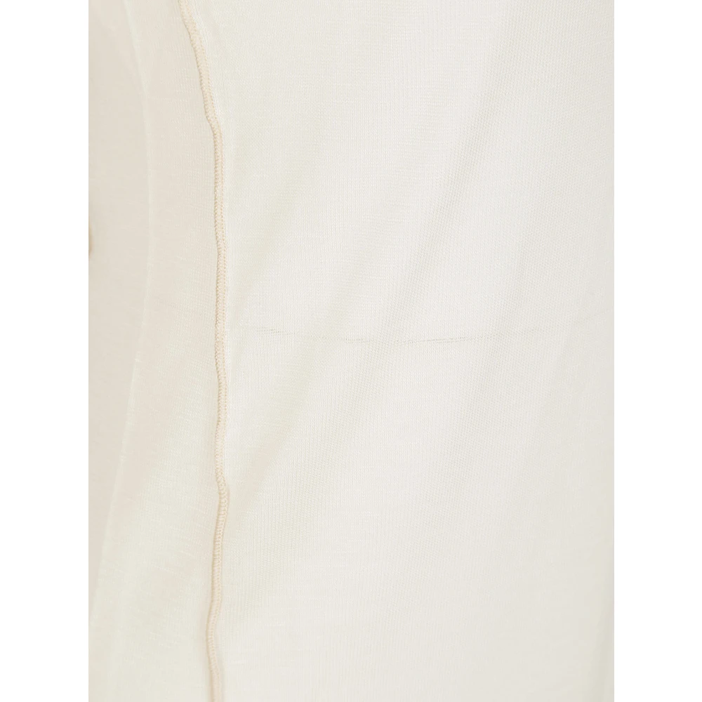 Victoria Beckham Lange mouwen shirt voor vrouwen Beige Dames