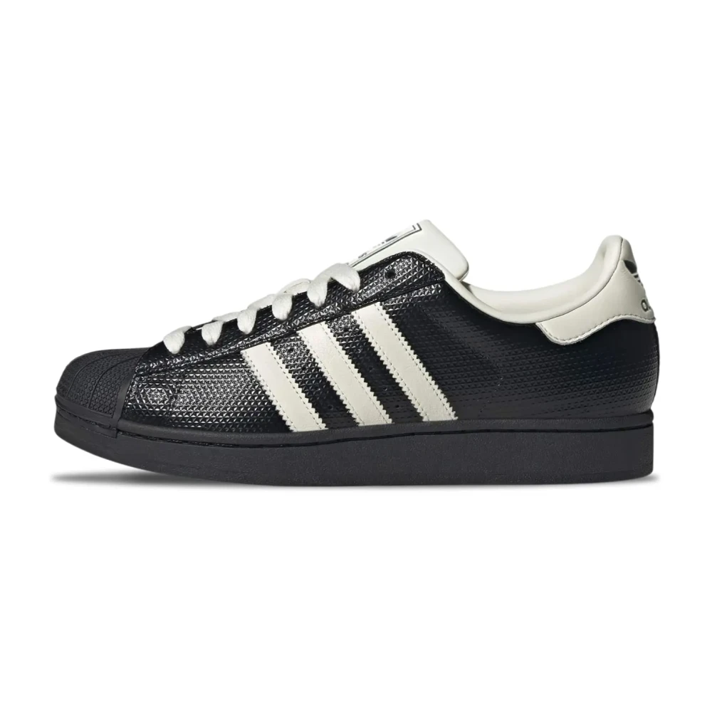 Adidas Men's Black Superstar Ii - Skateboarding - 12 Uk - Sport