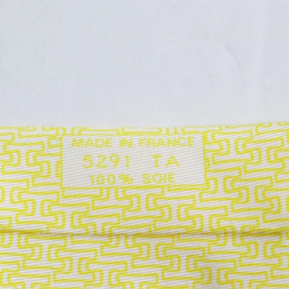 Hermès Vintage Pre-owned Canvas home-office Yellow Heren