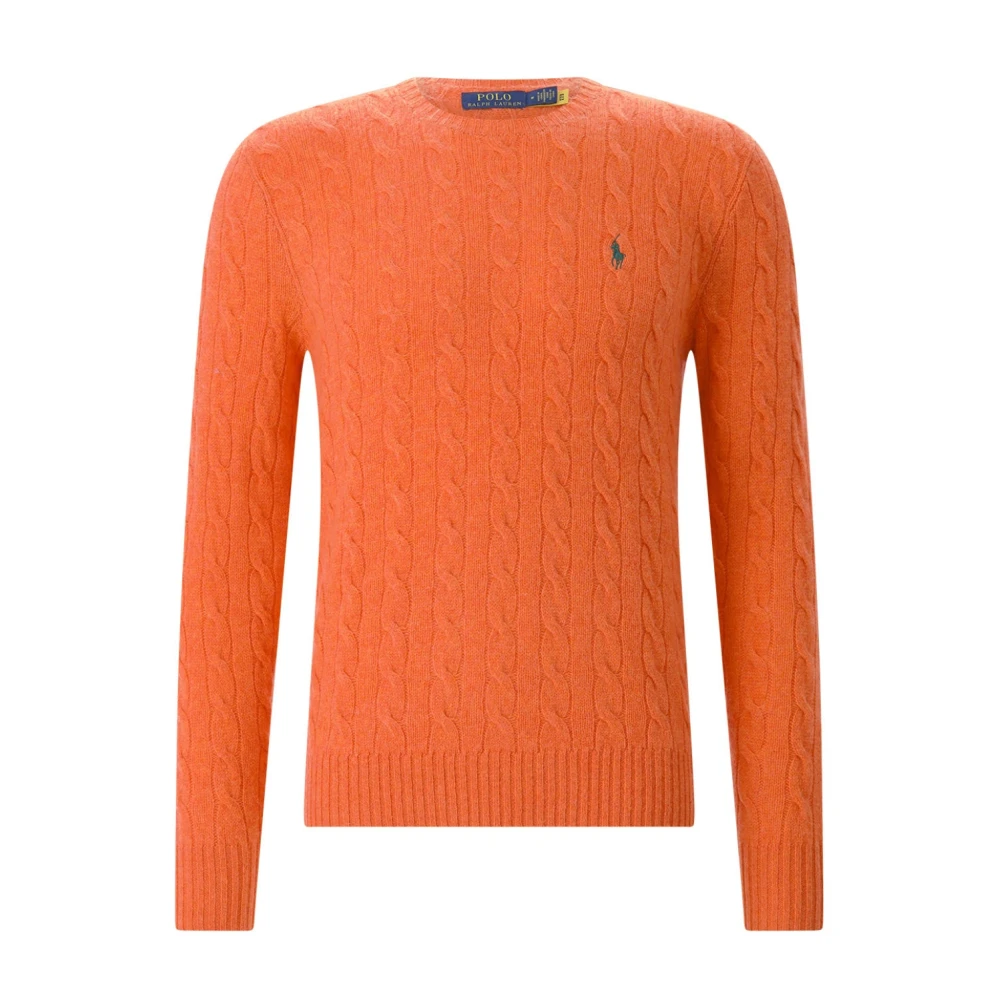 Polo Ralph Lauren Uomo Arancione - Maglieria Girocollo - Knitwear - M