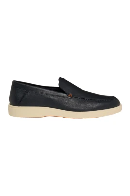 Leather Slipon Loafers