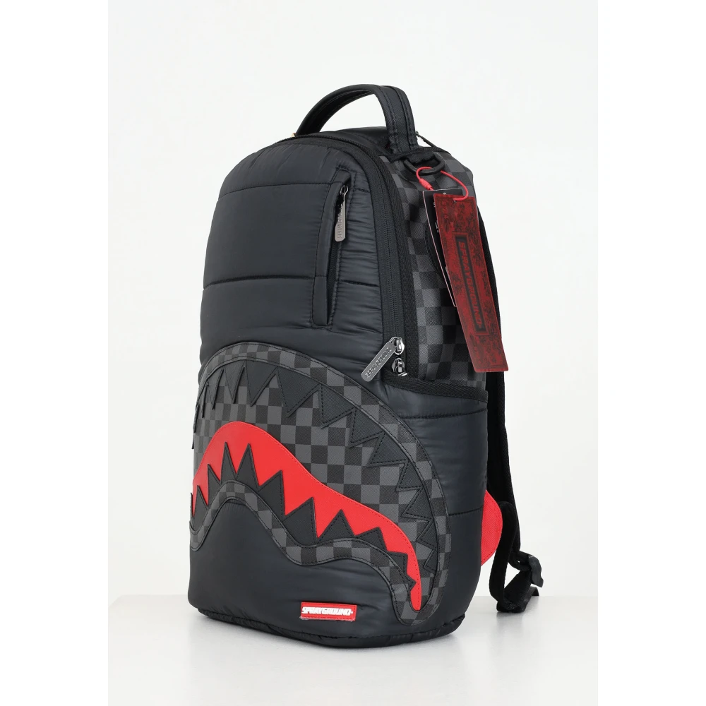 Sprayground Zwarte Puffer Dlxsf Rugzak Black Unisex